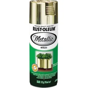 pintura en spray metalico bronce brillante 430 mililitros rust oleum