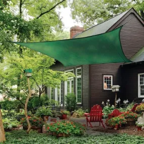 TOLDO VELA 3,6X3,6MT CUADRADO VERDE